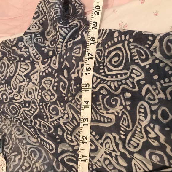 Vintage 90s Passports Pier 1 Imports Full-Wrap belt dress M. - Picture 8 of 8